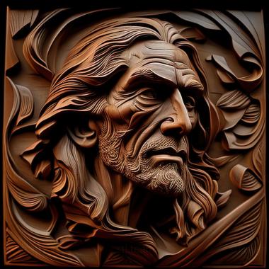 3D model Howard Connolly American artist (STL)